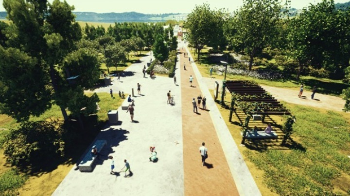 The bioclimatic regeneration of the Metropolitan Park "Antonis Tritsis"